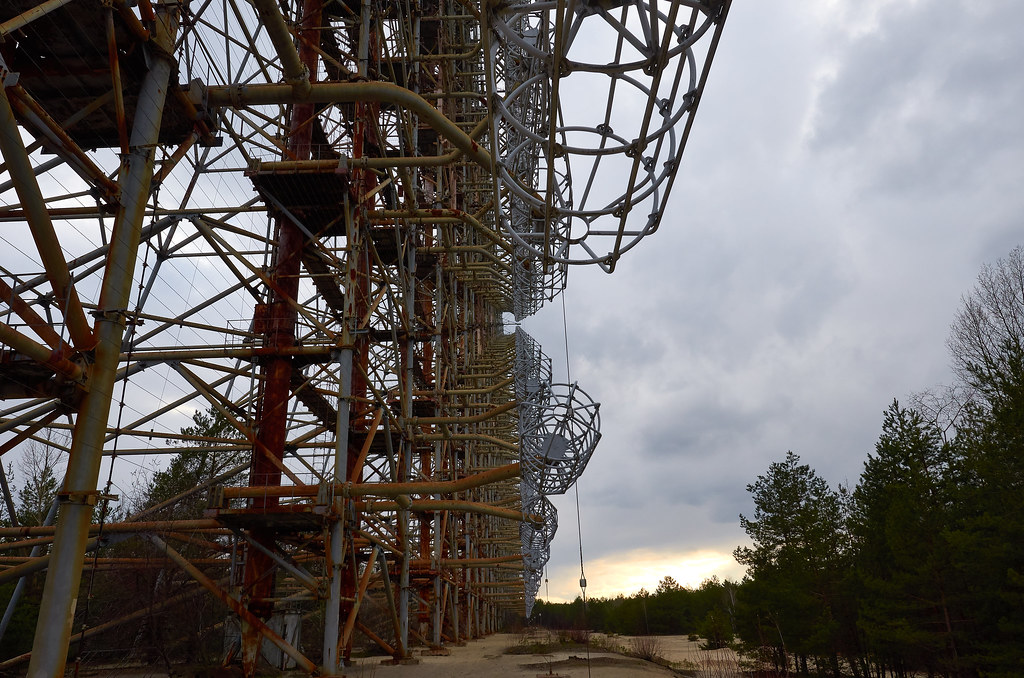 Duga Radar sowjetisches Frühwarnsystem, 1972 erbaut 4 Duga Radar sowjetisches Frühwarnsystem