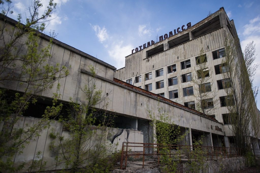 Prypjat 1986 verlasse und heute eine Geisterstadt 5 Krankenhaus von Prypjat