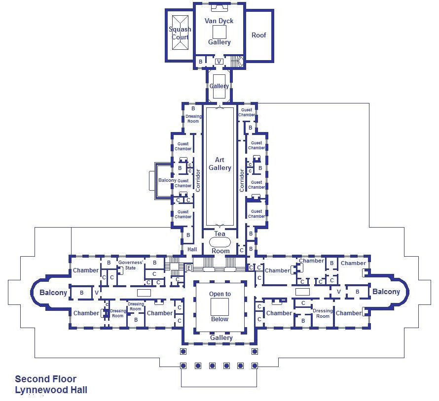 Lynnewood Hall zwischen 1897 und 1900 erbaut für 249 Millionen Dollar (2020) 21 Lynnewood Hall