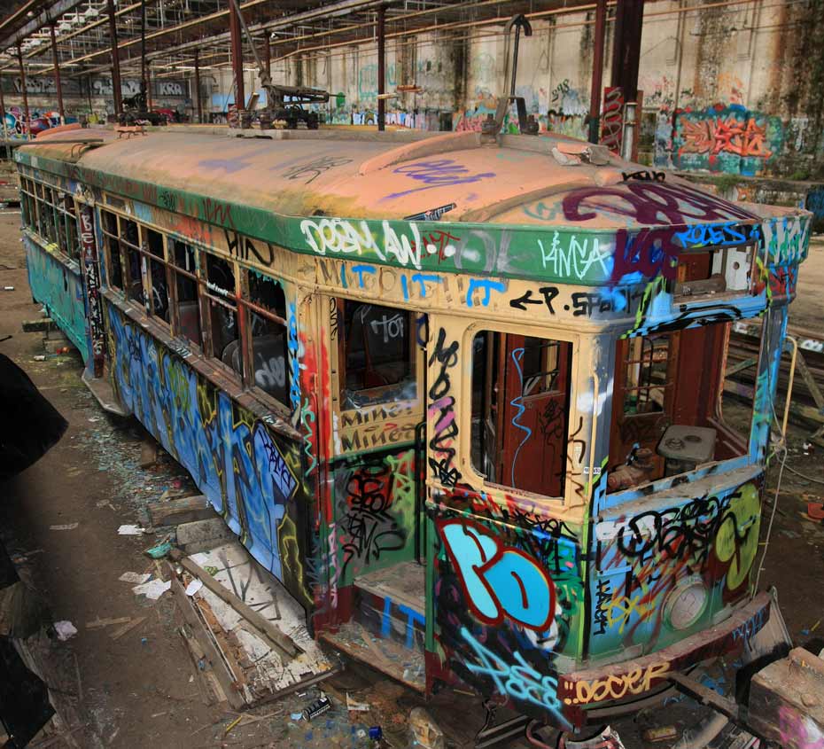 Rozelle Tram Depot in Australien von 1908 bis 1958 5 Rozelle Tram Depot, Australien