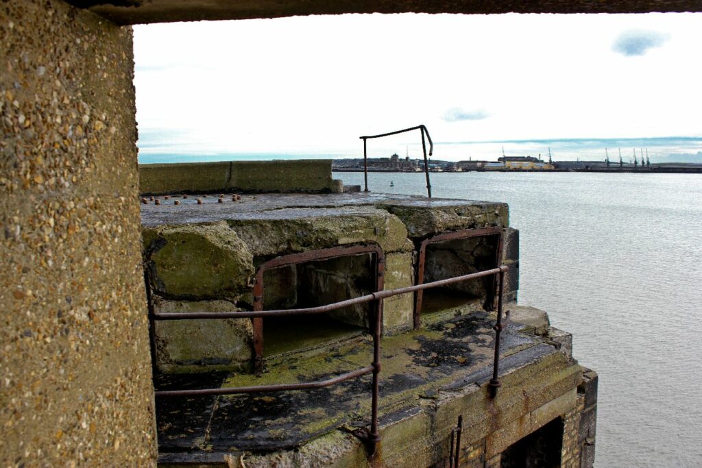 Grain Fort Battery Gebaut von 1861 bis 1868 7 Grain Fort Gebaut bis 1861 bis 1868