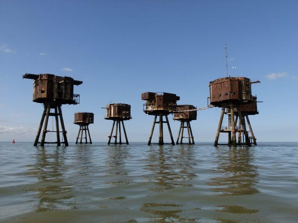 Maunsell Sea Forts in den 50er stilgelegt 2 Maunsell Forts