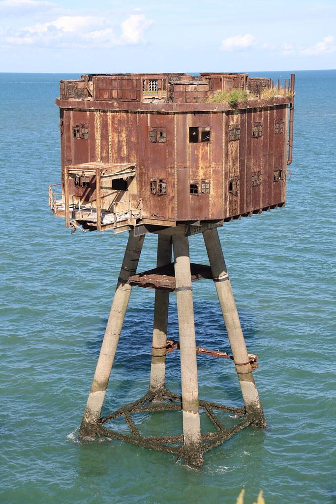 Maunsell Sea Forts in den 50er stilgelegt 33 Maunsell Forts
