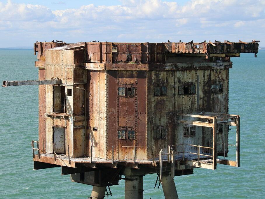Maunsell Sea Forts in den 50er stilgelegt 29 Maunsell Forts