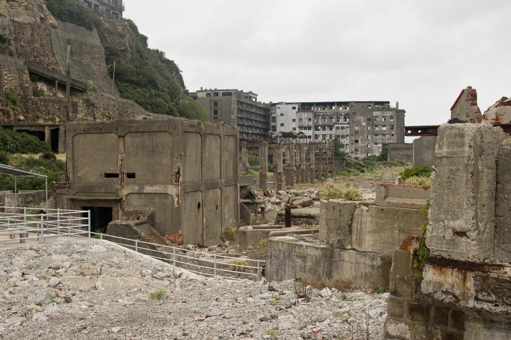 Insel Hashima 15 km vor Japan 3 Insel Hashima vor Japan