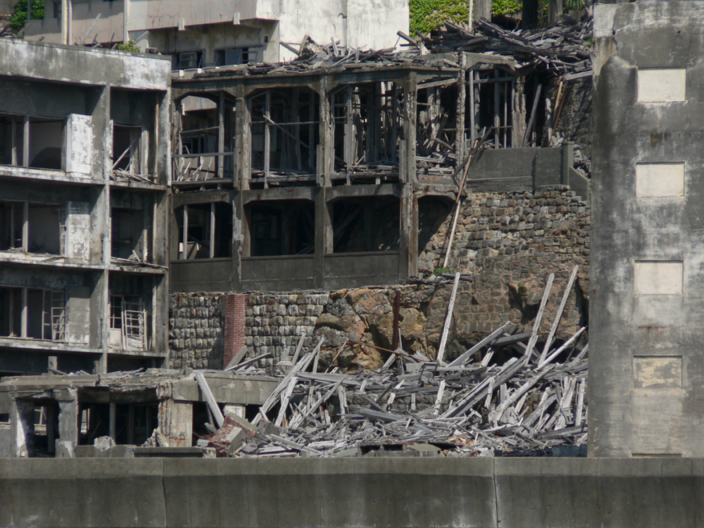 Insel Hashima 15 km vor Japan 5 Insel Hashima vor Japan