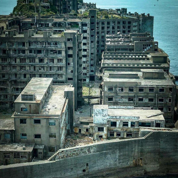 Insel Hashima 15 km vor Japan 8 Insel Hashima vor Japan