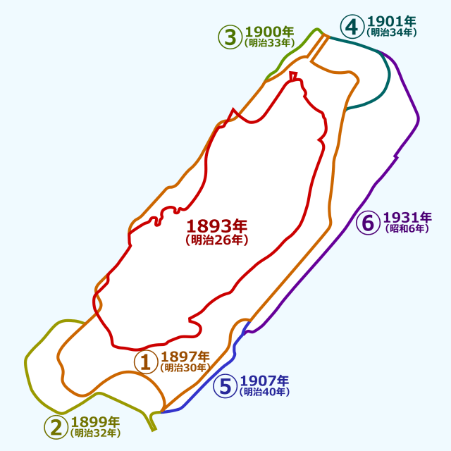 Insel Hashima 15 km vor Japan 10 Insel Hashima vor Japan