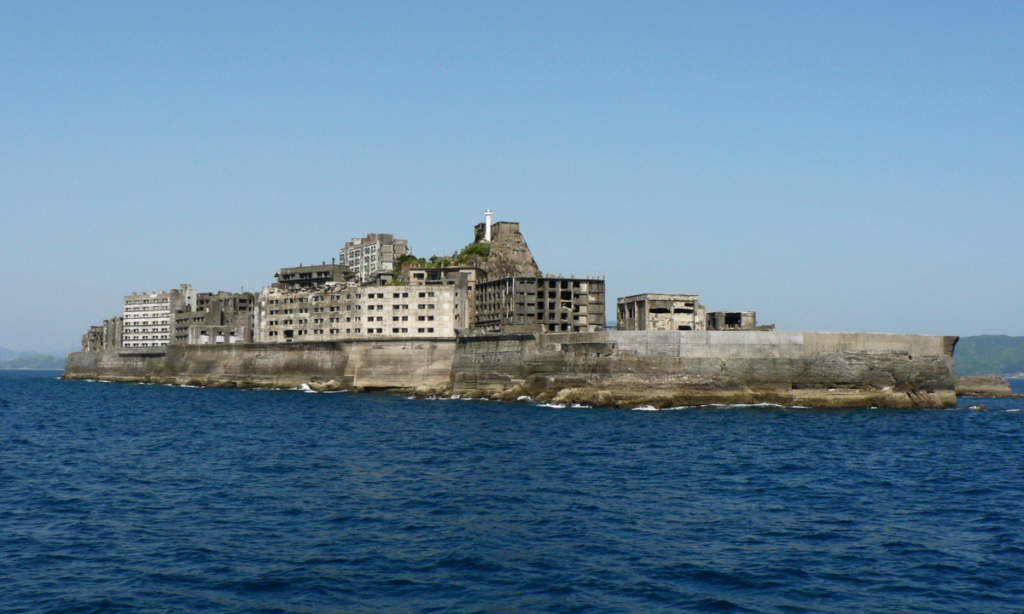 Insel Hashima 15 km vor Japan 11 Insel Hashima vor Japan
