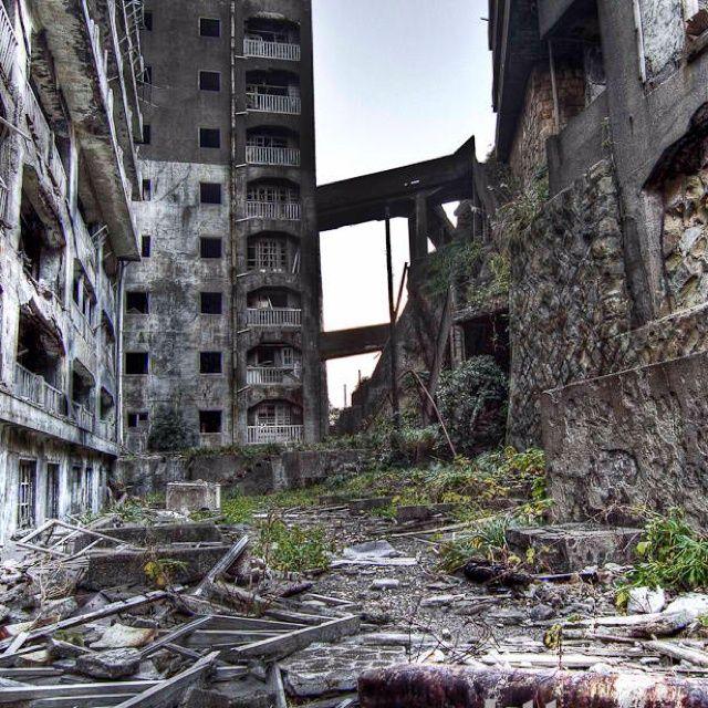 Insel Hashima 15 km vor Japan 14 Insel Hashima vor Japan