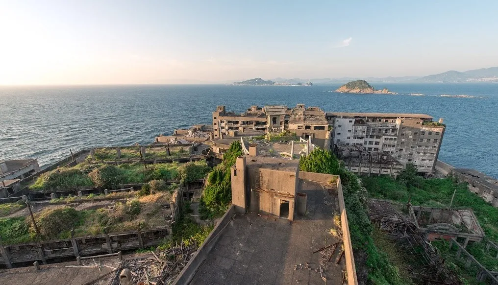 Insel Hashima 15 km vor Japan 20 Insel Hashima vor Japan