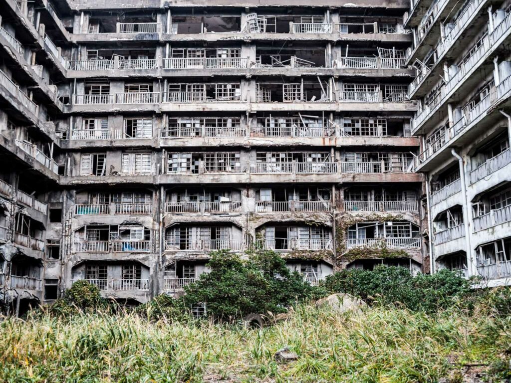 Insel Hashima 15 km vor Japan 12 Insel Hashima vor Japan