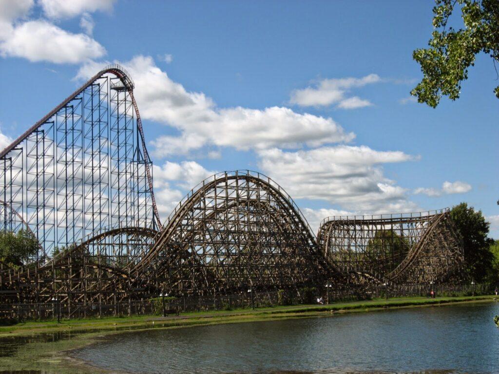 Six Flags New Orleans, USA 2005 zerstört von Hurricane Katrina 12 Six Flags New Orleans, USA