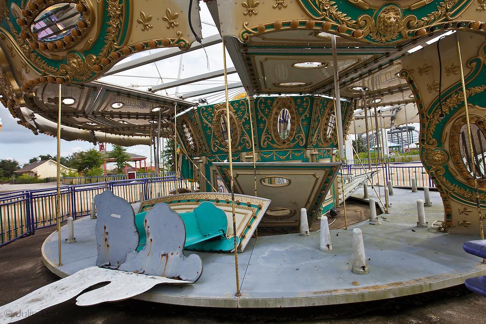 Six Flags New Orleans, USA 2005 zerstört von Hurricane Katrina 24 Six Flags 18