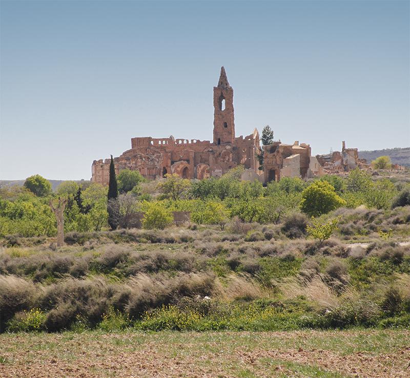 Belchite im spanischen Bürgerkrieg völlig zerstört, von Francisco Franco wiederaufgebaut 3 Belchite im spanischen Bürgerkrieg völlig zerstört, von Francisco Franco wiederaufgebaut