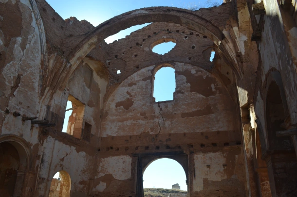 Belchite im spanischen Bürgerkrieg völlig zerstört, von Francisco Franco wiederaufgebaut 14 Belchite im spanischen Bürgerkrieg völlig zerstört, von Francisco Franco wiederaufgebaut