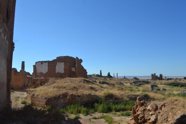 Belchite im spanischen Bürgerkrieg völlig zerstört, von Francisco Franco wiederaufgebaut 22 Belchite im spanischen Bürgerkrieg völlig zerstört, von Francisco Franco wiederaufgebaut